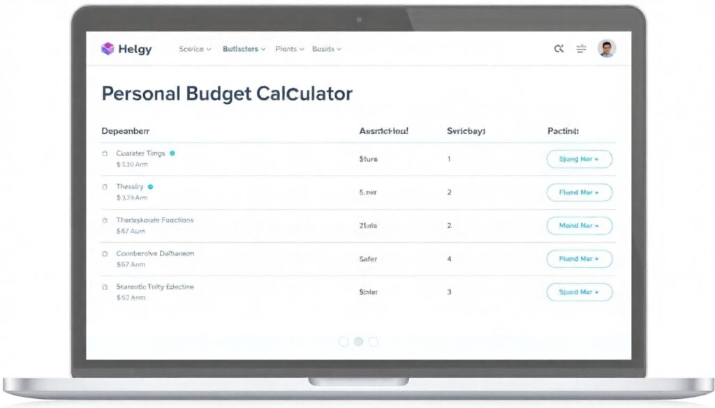 Free Facebook ad budget planner online screenshot