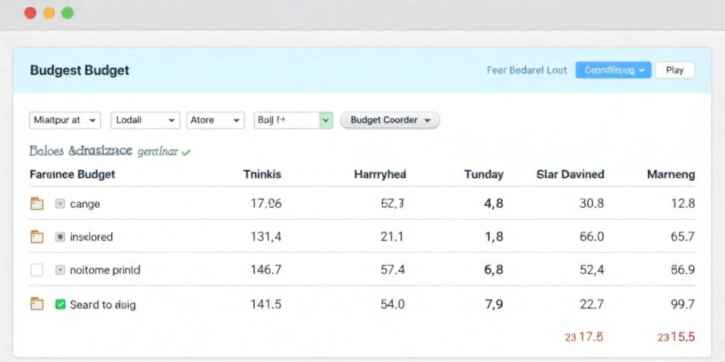 Free gas budget planner online screenshot